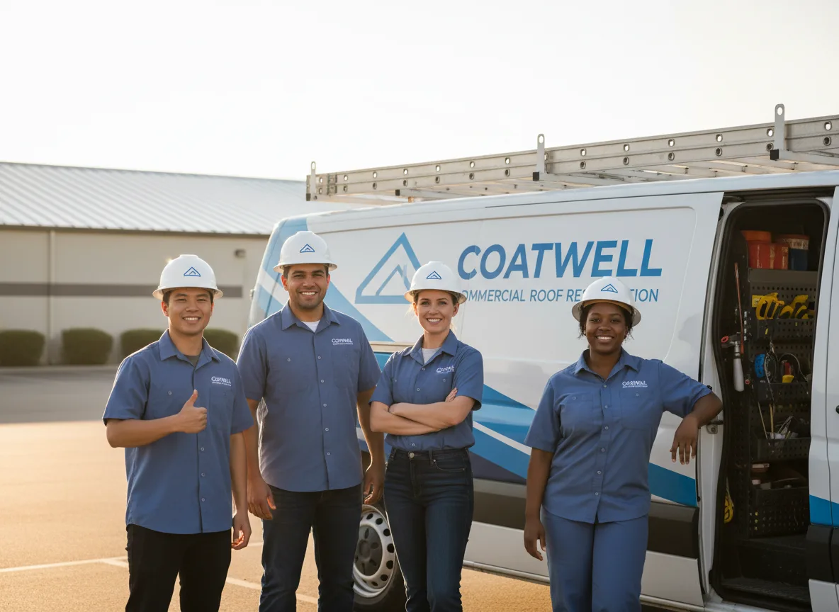 Commercial roof coating company in Vauxhall, NJ